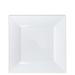 Ecoquality 8 Inch Disposable Square Plastic Plates Splendid Collection 10 Guests in White | Wayfair EQ1074-10