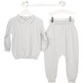 Caramelo Kids Baby Boys Grey Knit Set - 6-9 Months