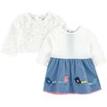 Catimini Girls '2 in 1' Dress - 12 Months