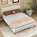 Winston Porter Queen Size Dichiera Storage Bed Upholstered/Linen in Brown | 39.8 H x 63 W x 85.8 D in | Wayfair 252081F27FC84E0CB6316F5E9B0AF047