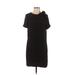 Claudie Pierlot Casual Dress - Shift: Black Solid Dresses - Women's Size 2