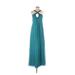 Catherine Malandrino Casual Dress - Bridesmaid: Teal Dresses - Women's Size 4