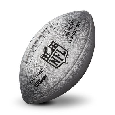 NFL Duke Metalic Edition OS FB Silver Image