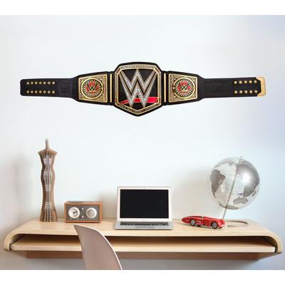 WWE Championship Belt Wall Sticker - 60cm x 15cm height Image