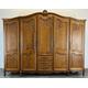 Louis XV Style French Carved 5 door Armoire Wardrobe (LOT 2244)