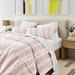 Rebecca Minkoff Blush Tie-Dye 100% Cotton 3pc Duvet Cover Set