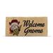 1'6"X3'3" Welcome Gnome Estate Christmas Christmas Coir Doormat