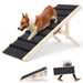 TOFUUMI Dog Ramp for Bed Folding Pet Ramp Dog Stairs Cat Ramp Portable Dog Steps Suitable for Elevated Surface Between 23 -28 for Small and Medium Dogs (51 inches)