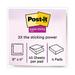 Post-it Notes Super Sticky Meeting Notes in Energy Boost Collection Colors 8\\ x 6\\