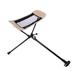 Lightweight Folding Chair Footrest Anti Slip Aluminum Alloy Foot Rest for Picnic Camping