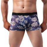 Zuwimk Men Underwear Men s Jock Strap Underwear Briefs Supporters Thongs Dark Blue L