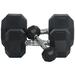 Fitness First Rubber Hex Dumbbell Pairs 35 lbs. Pair