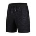 Yievot Basketball Shorts Men Clearance Breathable Quick Dry Outdoor Gym Workout Shorts Thin Classic Print Elastic Waisted Volleyball Shorts Gray M