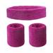 Wendunide 2024 Clearance Sales Casual Pants for Woman Sweatband Set 1 Headband and 2 Wristbands for Sports & More Purple