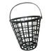 Golf Ball Basket Golf Ball Storage Organizer Carrying Golf Ball Holder Portable Golfball Container Golf Range Bucket for Player Playing Golfer Outside 25.5x25.5x14.3cm