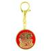 Feng Shui Import Wish Granting Amulet - Horse Key Chain in Red/Yellow | 4 H x 2 W x 1 D in | Wayfair 5397