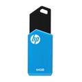 HP v150w USB flash drive 64 GB USB Type-A 2.0 Black. Blue