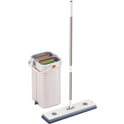 Joybos - Handmopp mit Auswringvorrichtung und Mikrofaserpads. Image
