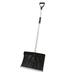 Snow Shovel Portable Wide Snow Shovel for Driveway Detachable Snow Pusher 17.7in Aluminium Alloy Width Large Capacity Snowmobile Shovel for Car Outdoor Camping and Garden