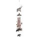 FaLX Exquisite Vintage Metal Angel Windbell Hanging Ornament - Decorative Wind Chime - 1 Set - Home Decor