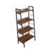 DN 4 LAYER DISPLAY BOOKSHELF H LADDER SHELF STORAGE SHELVES RACK SHELF UNIT METAL FRAME TIGGER 1 pc per carton