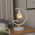 RKSTN Desk Lamp Room Decor Modeling Lamp Creative Night Light Moon Decorative Ornaments Small Table Lamp Iron Night Light for Home Decor - Back to School Supplies on Clearance