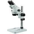 AmScope 7X-45X Zoom Binocular Stereo Microscope with Table Pillar Stand New