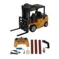 2.4GHZ RC Forklift Construction Truck Spray Realistic Impact Resistance RC Construction Vehicles for Boys Girls