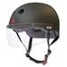 Triple Eight THE Certified Sweatsaver Helmet with Visor for Roller Derby Skateboarding and BMX Large / X-Large