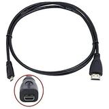 Yustda Micro HDMI Cable for Fujifilm FINEPIX F850 EXR Digital Camera