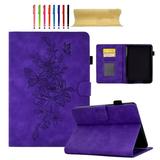 for Amazon Kindle Paperwhite 1/2/3/4 Premium PU Leather Cover/Smart Folio with Dual Stand & Auto Sleep/Wake Case with Pen Slot & Card Slots for Amazon Kindle Paperwhite 1/2/3/4 Purple