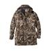 Men's Big & Tall Boulder Creek Fleece-Lined Parka with Detachable Hood and 6 Pockets by Boulder Creek in Woods Camo (Size XL) Coat