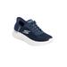 Women's The Slip-Ins™ Go Walk Flex Sneaker by Skechers in Navy Medium (Size 7 M)