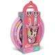 Disney Brei Set 5 Stück rosa Kunststoff Minnie Maus Teller Besteck