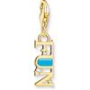 Thomas Sabo Charm 925er Silber, Emaille One Size Damen