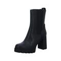 Calvin Klein Damen Plateau Chelsea Boot LTH Wn Mid, 3 x Schwarz, 41 EU