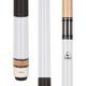 ASKA L2 Pool Cue Stick, 58-inches Hard Rock Canadian Maple, 5/16x18 Stainless Steel Joint, Black Wrap 13mm Hard Tip (White 19-Once)