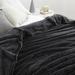 Me Sooo Comfy Coma Inducer Fleece Sheet Set Microfiber/Polyester in Black | Twin XL/1 Pillow Case | Wayfair MSC-SS-BLK-TXL