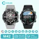 COLMI-Montre intelligente M42 pour hommes et femmes écran AMOLED 1.43 100 modes sportifs appel