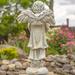 Trinx Child Angel Reading Book Magnesium Garden Statue in White | 39.37 H x 19.69 W x 14.96 D in | Wayfair 379D68CB6FE24974BBA1798C247E183B