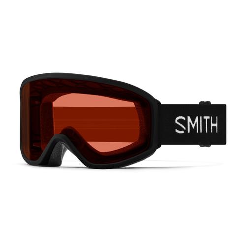 Smith REASON OTG Unisex-Skibrille Vollrand Monoscheibe Acetat-Gestell, schwarz
