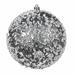 The Holiday Aisle® Christmas Ball Ornament Set of 6 Plastic in Gray | 4 H x 4 W x 4 D in | Wayfair 19013E35F71643C6B4A02A036F389EC5
