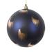 The Holiday Aisle® Christmas Ball Ornament Set of 4 Plastic in Blue | 4.75 H x 4.75 W x 4.75 D in | Wayfair 3867AEA65E97438E9E3A061237B5A62A