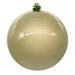 The Holiday Aisle® Christmas Ball Ornament Plastic in Brown | 8 H x 8 W x 8 D in | Wayfair 05BD7946F97E405F8F4730158FD0E8B9