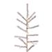 The Holiday Aisle® Gorkis 6' 6" H White Pine Christmas Tree w/ 1500 LED Lights, Metal in Green/White | 21 D in | Wayfair