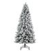 The Holiday Aisle® Flocked Jackson Pine Artificial Unlit Christmas Tree. in Green | 21 D in | Wayfair BFB46A91BE79415CB0807F3D6A62C838