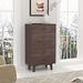 Latitude Run® Edmay 5 - Drawer Dresser Wood in Brown | 46.1 H x 27.6 W x 15.8 D in | Wayfair F97D33312A2F4AC08C9A17383B5D0A15