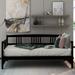 Solid Wood Twin Size Daybed with Wood Slat Support