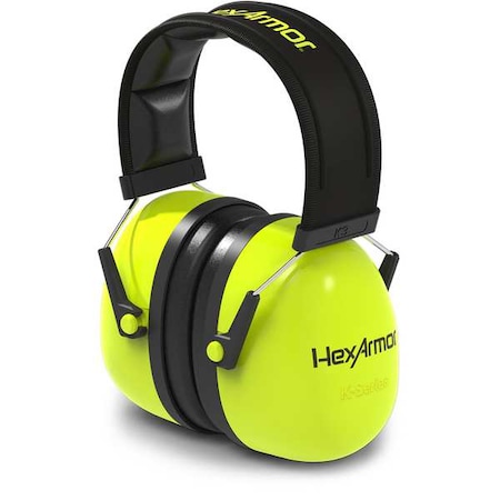 HEXARMOR 19-10003 K-Series(TM) Over-the-Head Earmuffs, 30 dB NRR, General