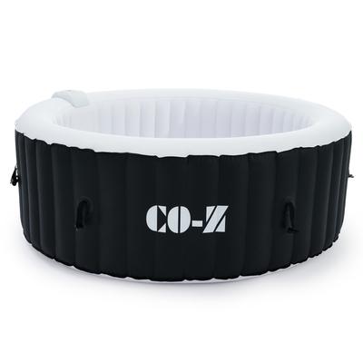 CO-Z Round Inflatable Hot Tub, 4 Person Blow Up Portable Hot Tub